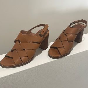 Madewell sandal size 8 tan